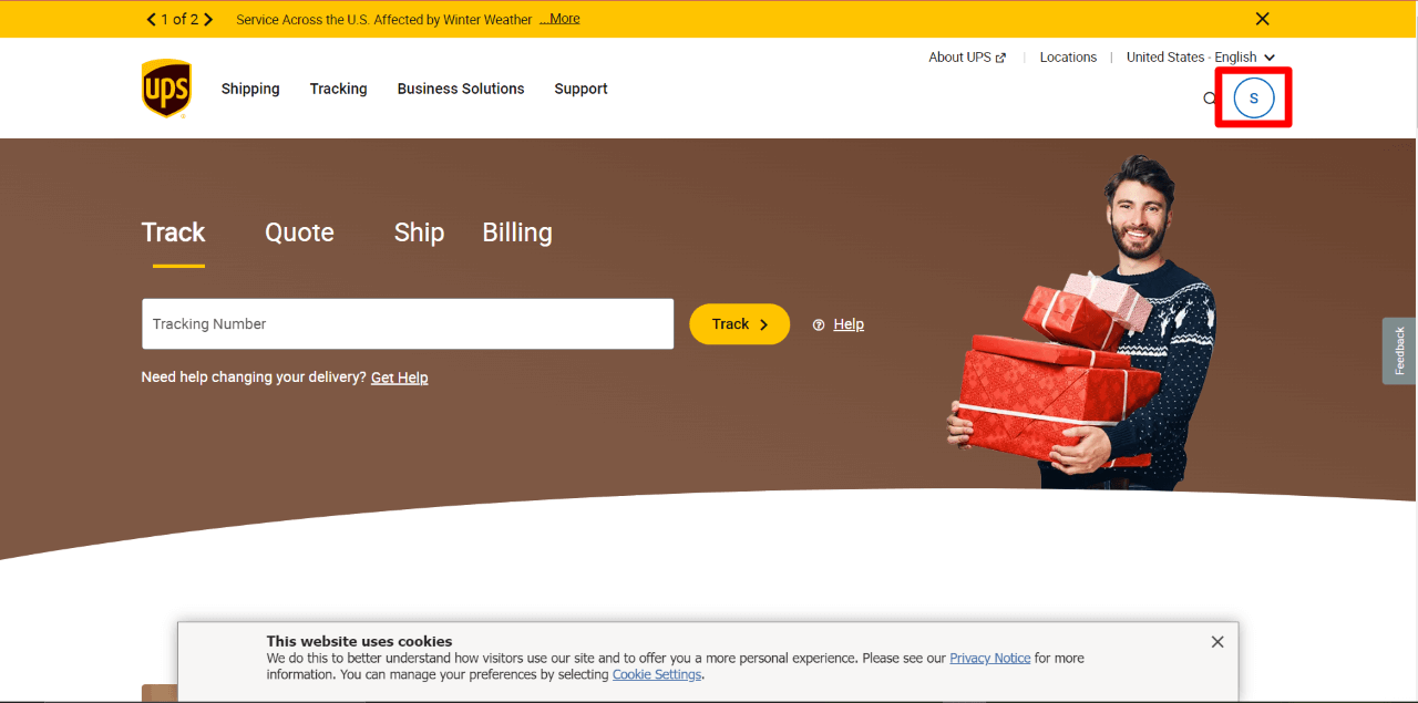 How to Delete UPS Account via the Website