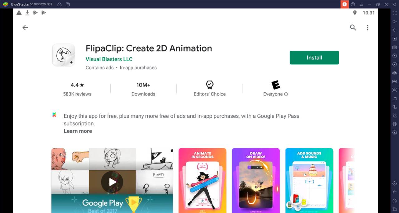 FlipaClip For PC