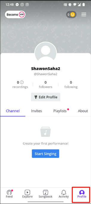 How to delete Smule account via the Mobile Application