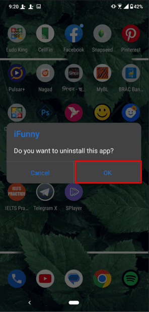 How to delete iFunny Account from my Phone 2