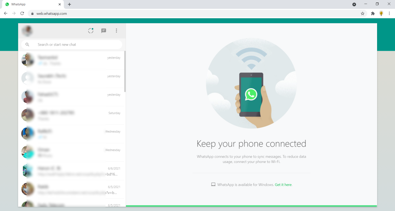 How to use WhatsApp Web on Windows 11/10/7 PC and macOS