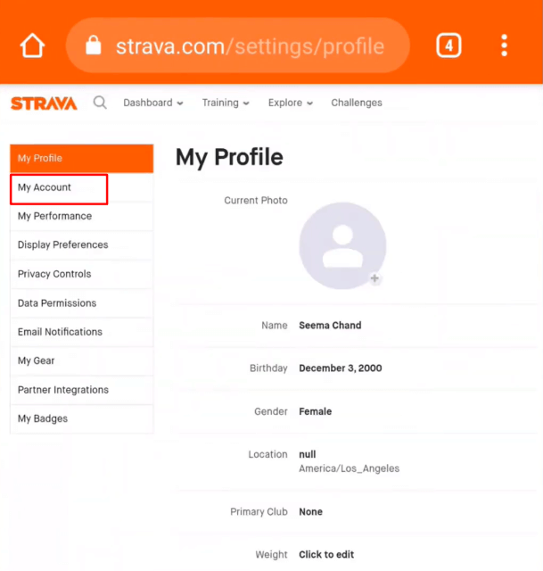 How to Delete Strava Account via the Website