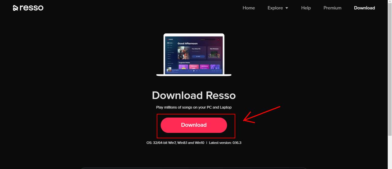 download resso for windows